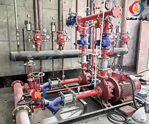 بوستر پمپ فهرست شده تولید داخل
