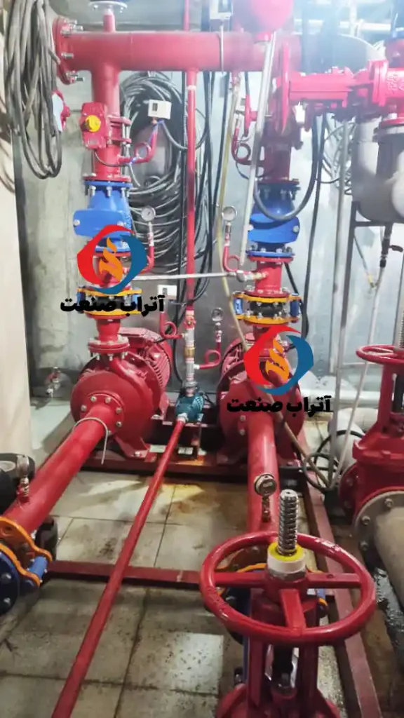 پمپ آتش نشانی ساختمانی