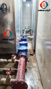 خط مکش پمپ آتش نشانی